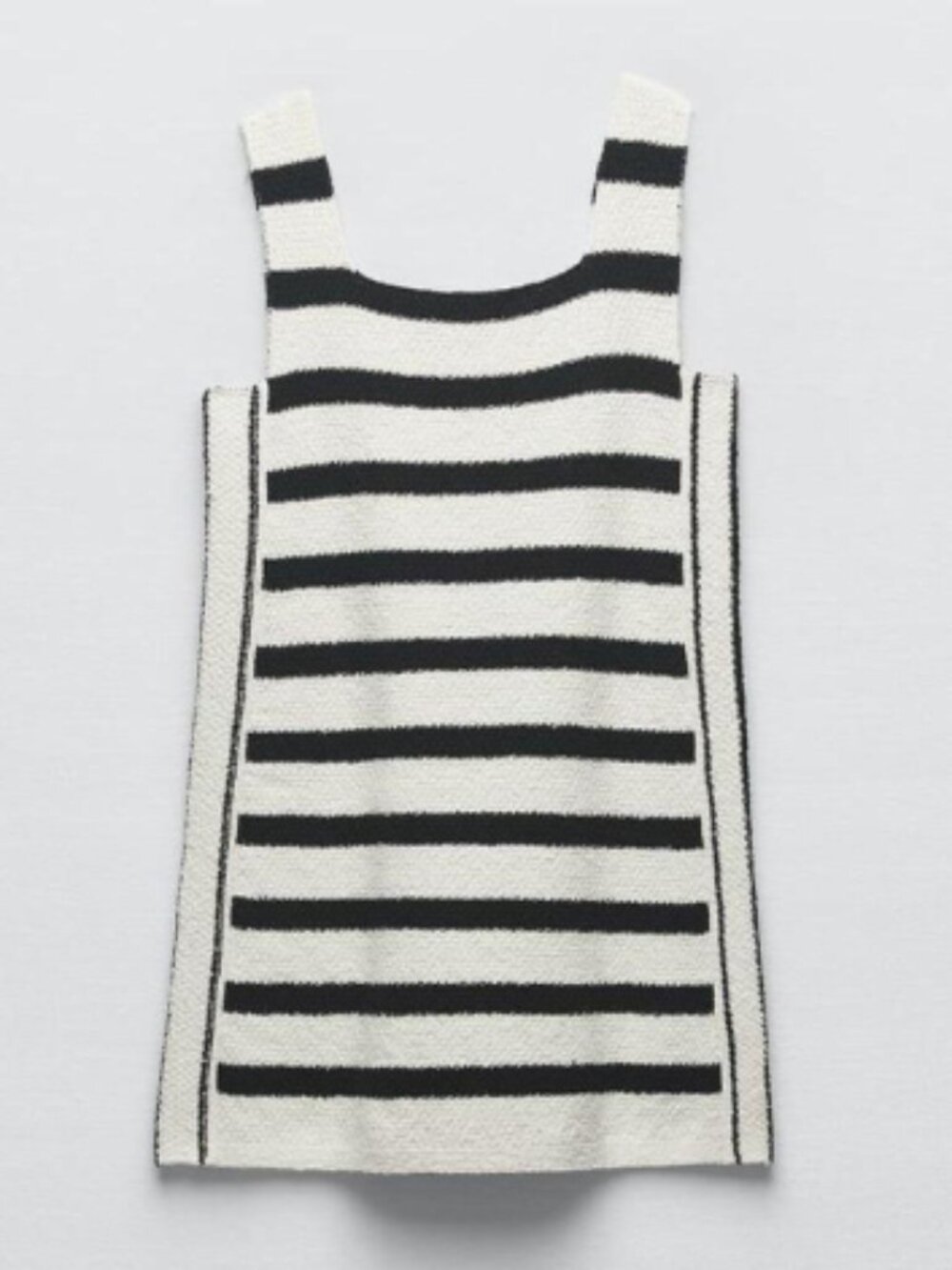ZARA KNIT TANK STRIPED DRESS